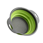 Foldable Silicone Colander – Fruit & Veggie Strainer Basket